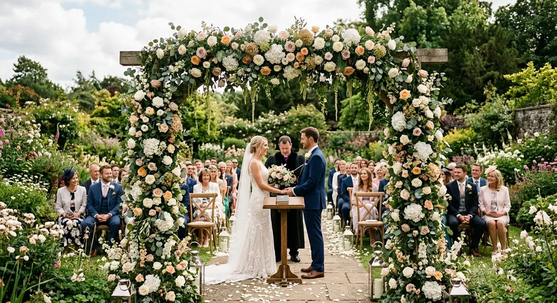 Casamento ao ar livre